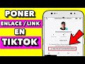 Cómo AGREGAR un ENLACE en TikTok (2025) Poner LINK En Tu Perfil De Tiktok ( SIN TENER SEGUIDORES )
