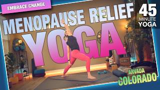 Yoga for Menopause Relief | Hormonal Balance & Emotional Wellbeing (45 min)