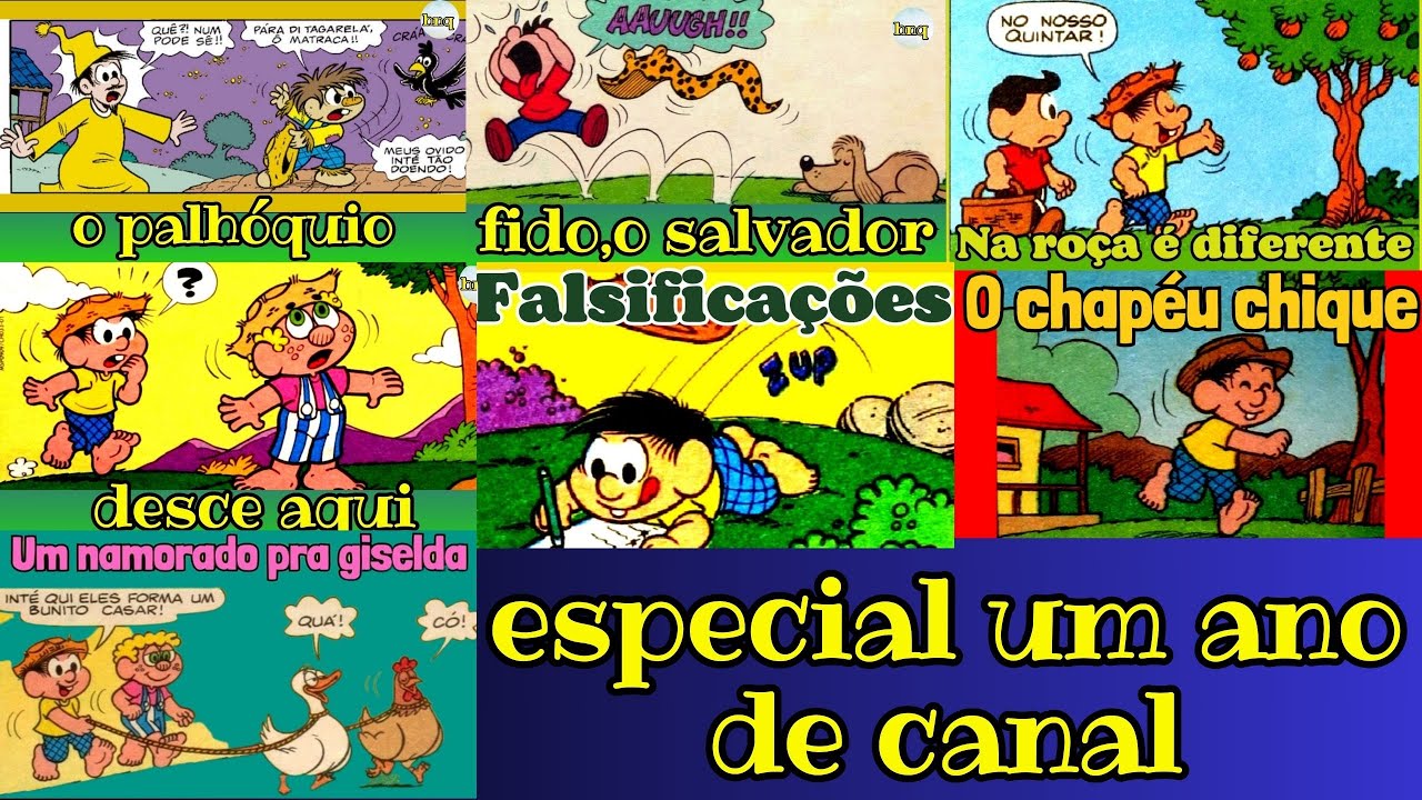 As melhores do Chico Bento-TURMA DA MÕNICA-hnquadrinhos-Chico Bento