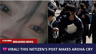 💔 VIRAL! THIS NETIZEN'S POST MAKES AROHA CRY
