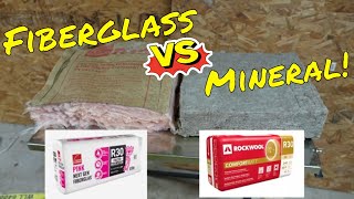 Mineral Wool vs Fiberglass Insulation, What are the differences?