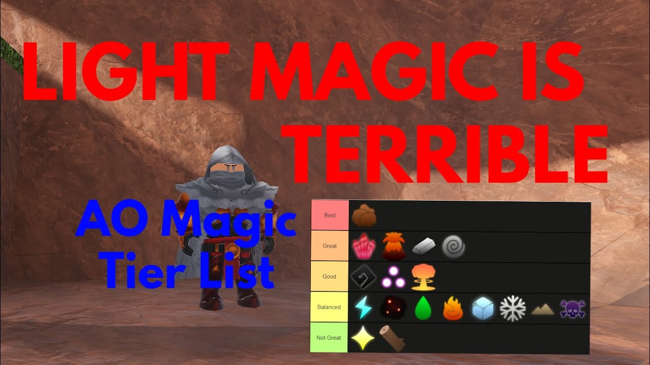 BEST* Magics in Arcane Odyssey TIER LIST (GO THESE OP ELEMENTS