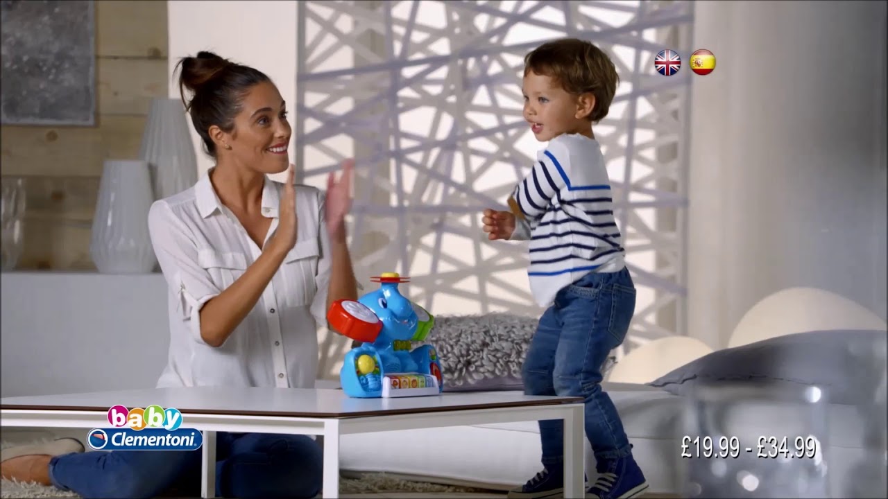 baby clementoni musical elephant