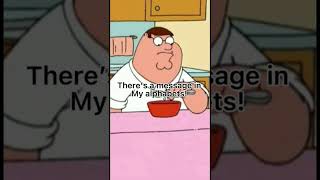 Peter Those Are Cheerios.