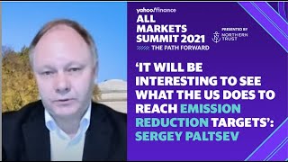 It Will Be Interesting To See What The Us Does To Reach Emission Reduction Targets Sergey Paltsev