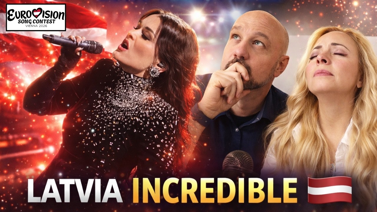 ITALIANS REACT to Latvia Eurovision 2026 🇱🇻 | Itāļi reaģē uz Latviju Eurovision 2026