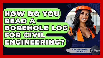 How Do You Read A Borehole Log For Civil Engineering? - Civil Engineering Explained