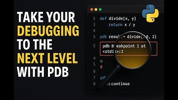 Python Debugging Made Easy with pdb