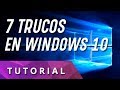TIPS y TRUCOS ocultos en Windows 10