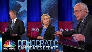O'Malley, Sanders Attack Clinton Over Wall Street Ties | Democratic Debate | NBC News-YouTube