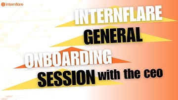 Internflare orientation and onboarding