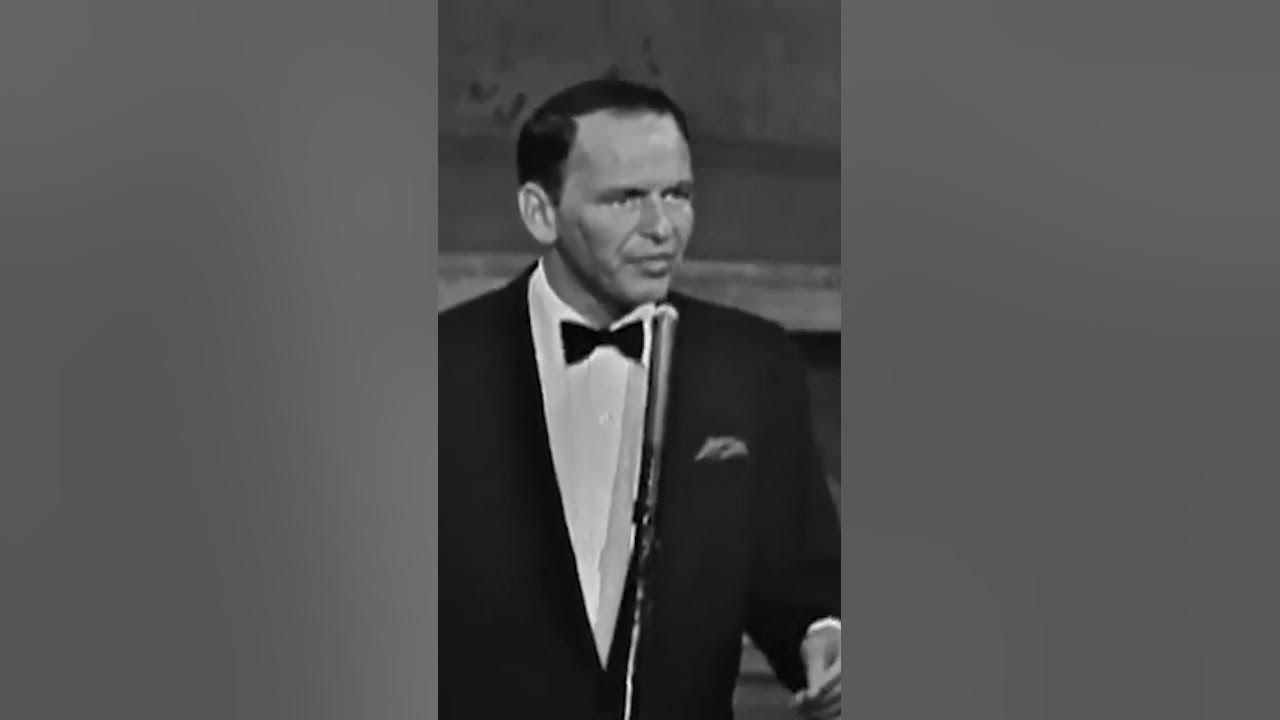 Frank Sinatra delights the crowd live with “You Make Me Feel So Young”