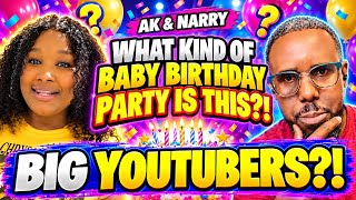 AK & Narry… THIS Is the Baby’s Birthday Party?! 🎂 Big YouTubers, Big Questions!