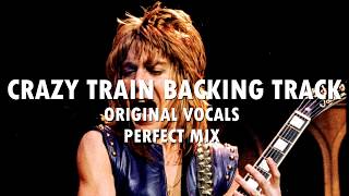 CRAZY TRAIN LIVE BACKING TRACK W/ ORIGINAL VOCALS chords