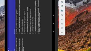 Android Tablet - Recipes App screenshot 4