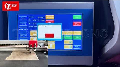 TO-3240 cutting machine is equipped with a circular blade for cutting single-layer technical fabric.