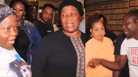 EMOTIONAL:COLLEAGUES SUPRISE VETERAN ACTRESS MADAM SAJE ON HER BIRTHDAY HER WHAT YETUNDE WUNMI SAYS