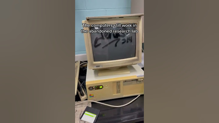 The computers still work in the abandoned research lab