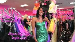 Alyce Designs Dress 4271 - Short Sequin Dress -  Homecoming Dresses 2012