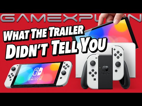 What the Switch OLED Trailer Didn't Tell You: Tech Specs, Battery Life, 2 Colors, Weight, &a