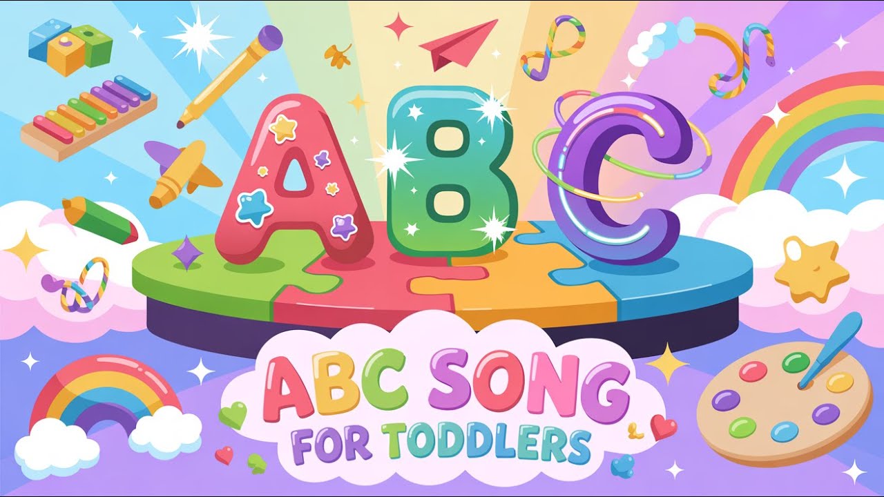ABC Song for Toddlers 🎵 | Fun Alphabet Song to Help Kids Learn A to Z ...