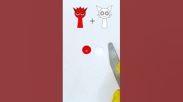 Guess The Name Of The Characters From Sprunki? 👇  #colormixing #satisfying #asmr #sprunki