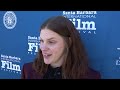 SBIFF 2024 - Jennifer Lame – Editor – “Oppenheimer” Red Carpet Interview