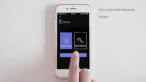 JIMMY Scale Hiroia: How to use the scale via App? Here: E Mode - Espresso Recipe