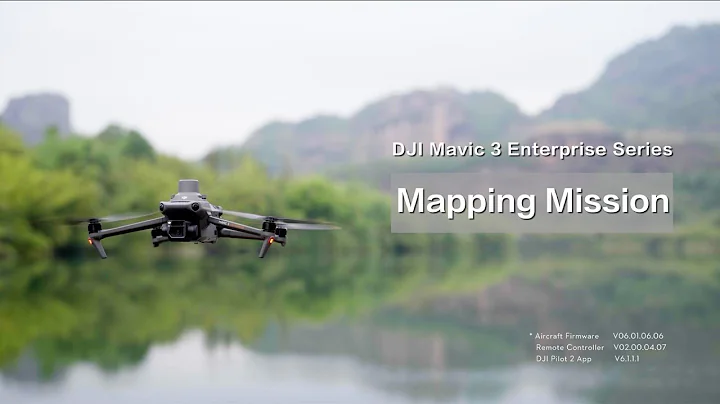 DJI Mavic 3 Enterprise Series: Mapping Mission