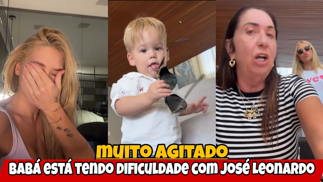 Babá está enfrentado dificuldades para cuidar do José Leonardo