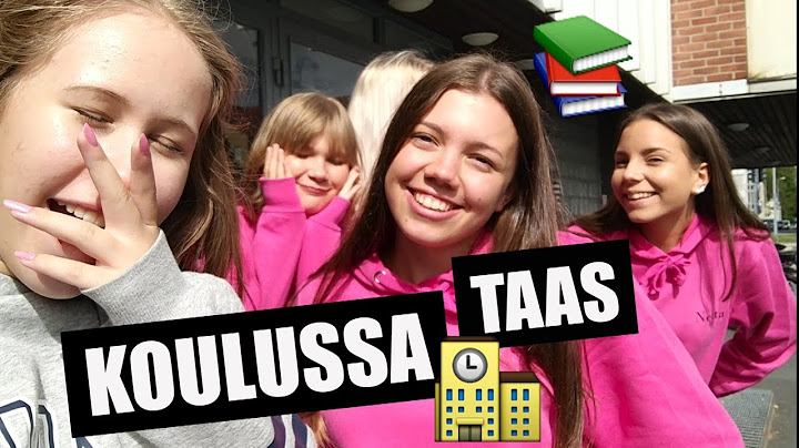 EKA KOULUPÄIVÄ | vlogi