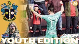 SLUGGING IT OUT | FC 24 YOUTH ACADEMY CAREER MODE | SUTTON UNITED | EP23