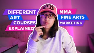 What course should you take: Multimedia Arts vs. Fine Arts vs. Marketing