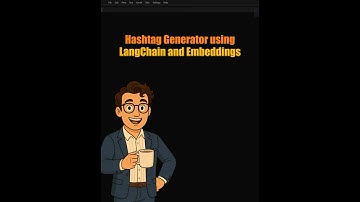 Boost Your Content with AI: Hashtag Generator using LangChain & Embeddings #AI #Hashtags
