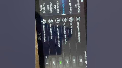 Hướng dẫn cài đặt bật tắt đèn bàn phím trên màn hình android ô tô oled