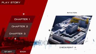 Mirror's Edge : Initiation (Menu Concept Sounds)