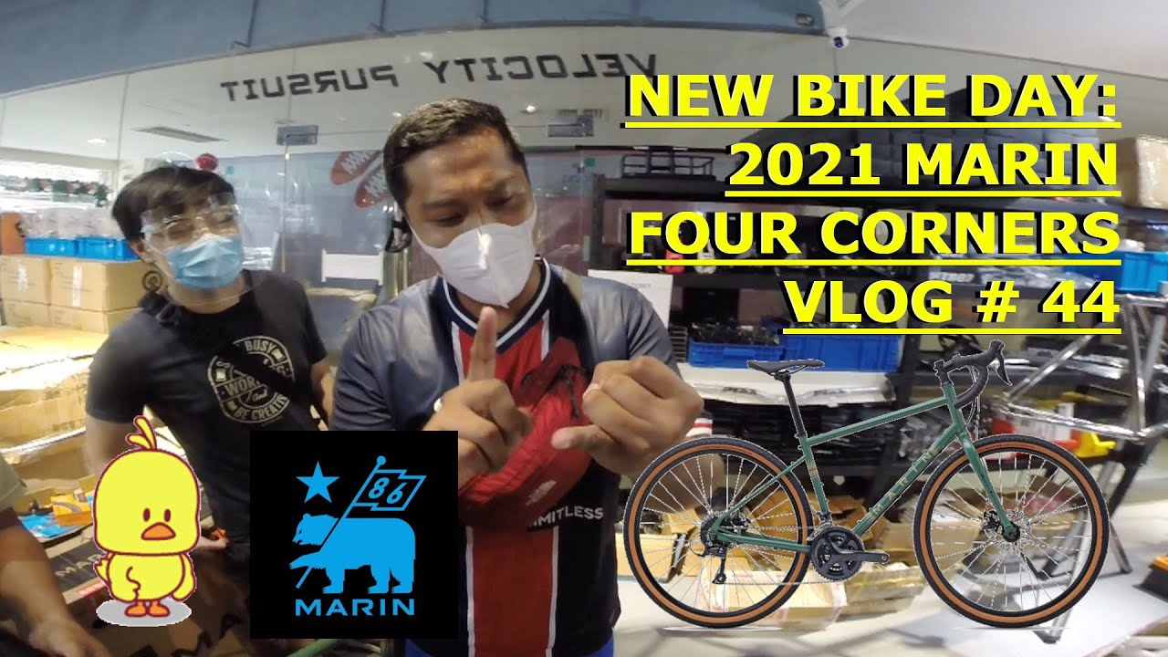 NEW BIKE DAY!: 2021 MARIN FOUR CORNERS l SULIT BA NA TOURING / GRAVEL BIKE?
