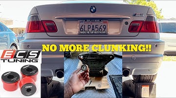 BMW E46 M3 ￼￼￼￼ECS TUNING Differential Bushings Upgrade!