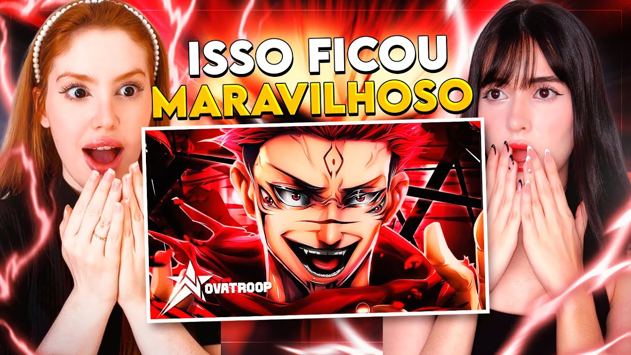 REACT | Divina Facínora | Novatroop | Sukuna (Jujutsu Kaisen) | CR Reacts