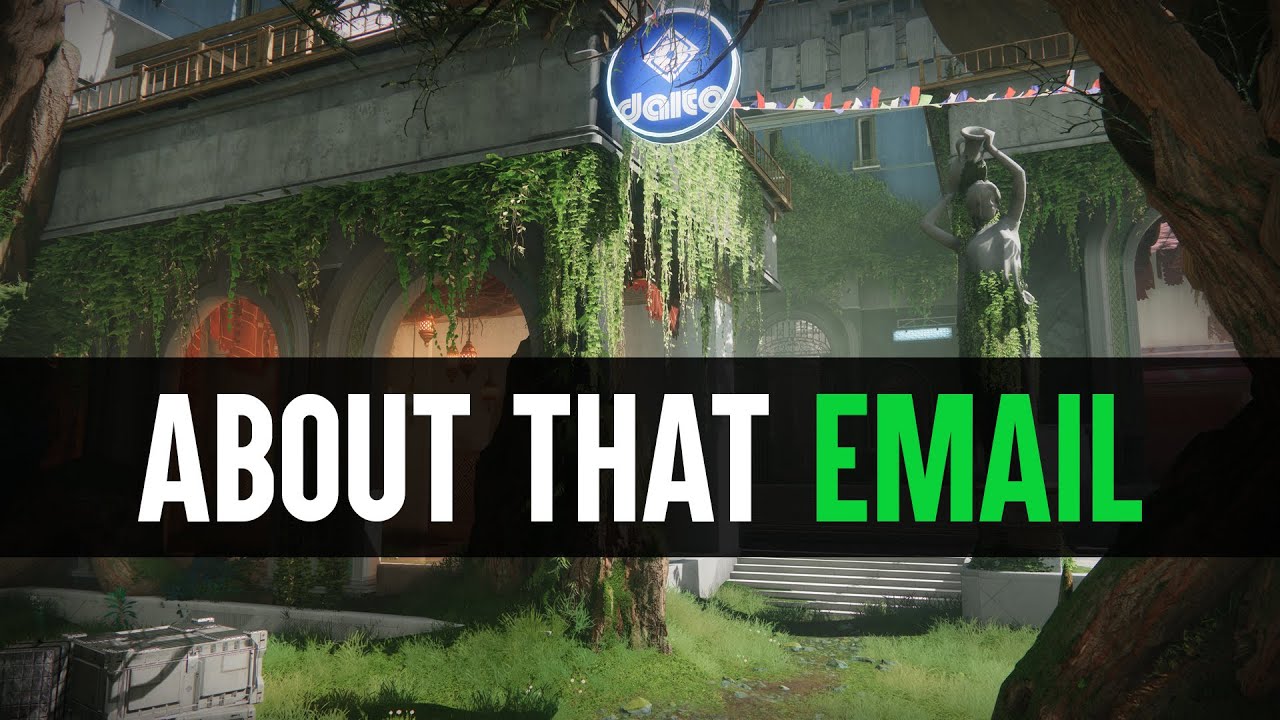 Destiny 2: On That Alleged Sony-Bungie Email - YouTube