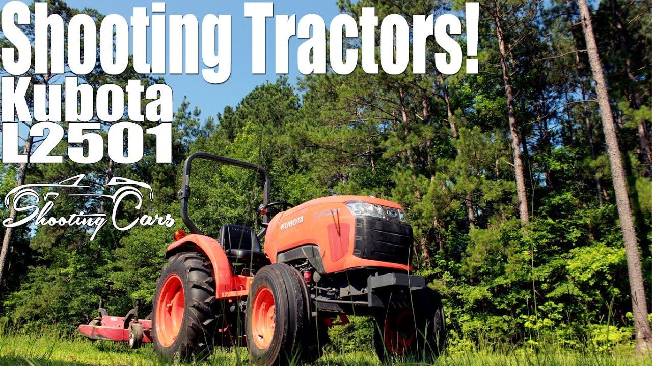 Kubota L2501 What Does A Tractor Have In Common With Cars? YouTube
