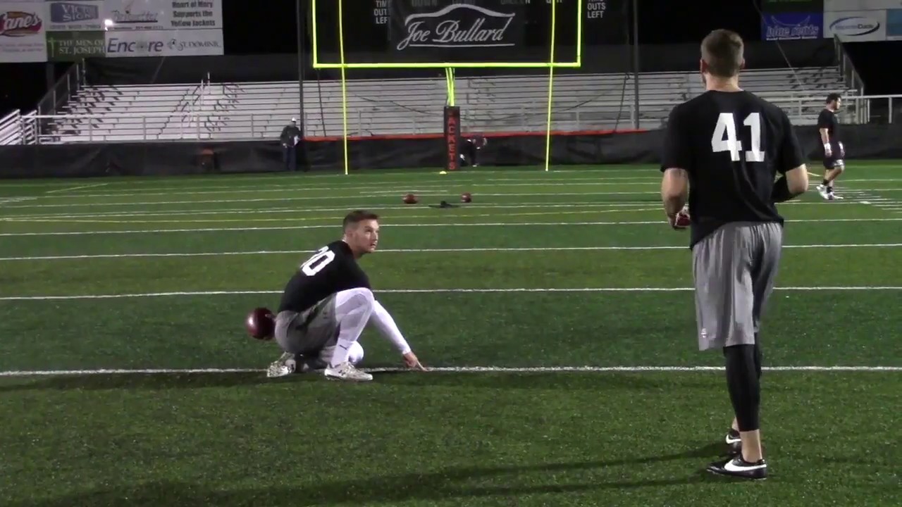 Pat Clarke III - Kicker/Punter - Husted Kicking 2018 Pro Day Highlights