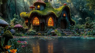 : Enchanted Fairy Cottage in the Forest  Relaxing Music & Ambience for Calm, Study & Sleep 