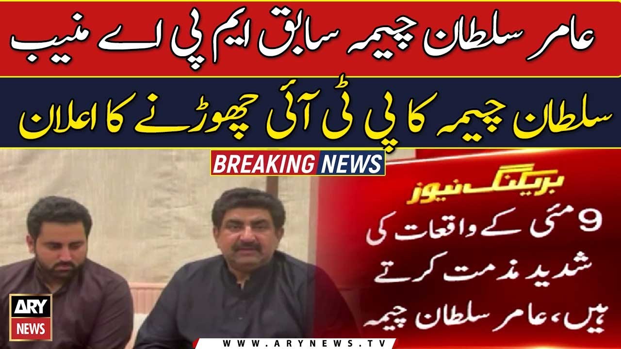 Former PTI MPAs Aamir Sultan and Muneeb Sultan Cheema quit party