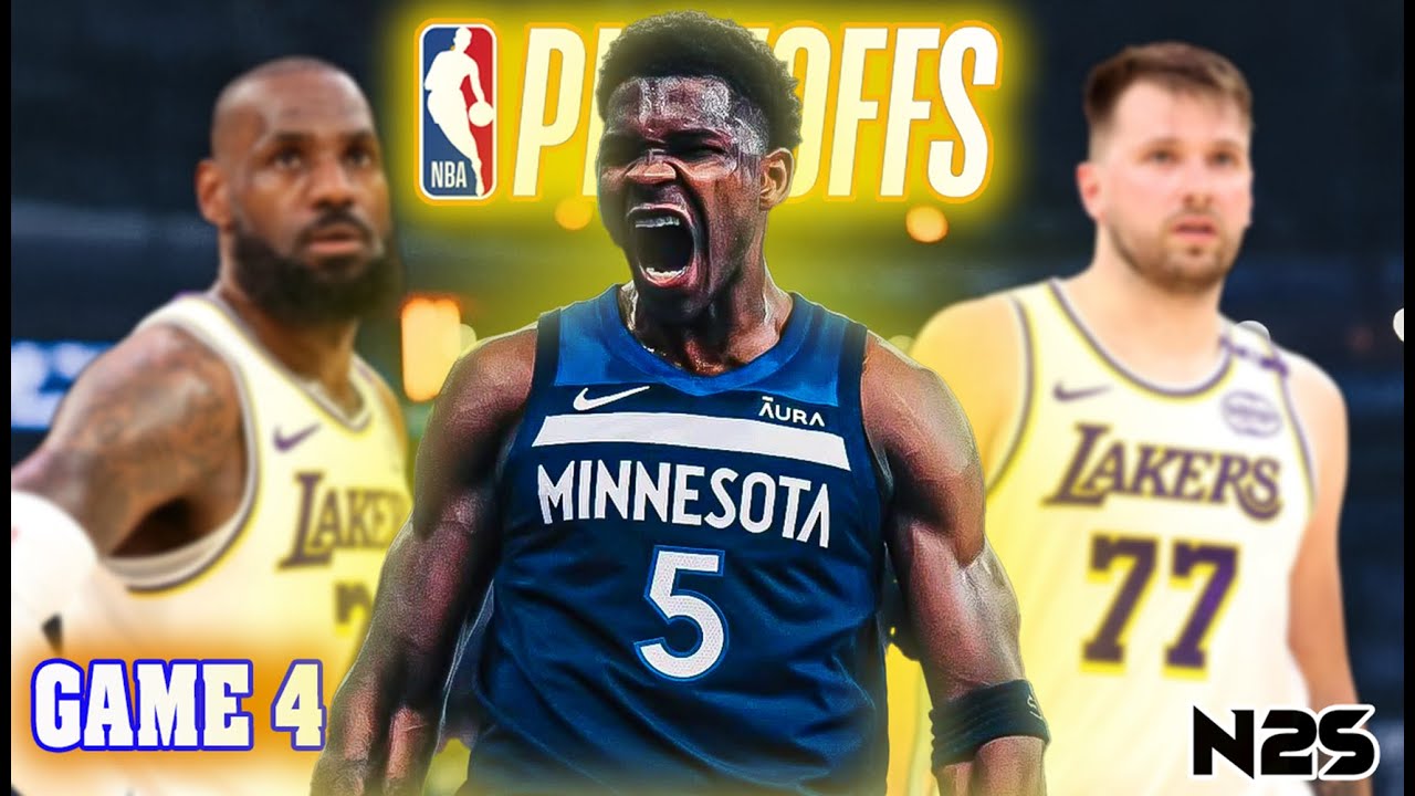 Los Angeles Lakers vs Minnesota Timberwolves Full Game 4 - April 27 ...