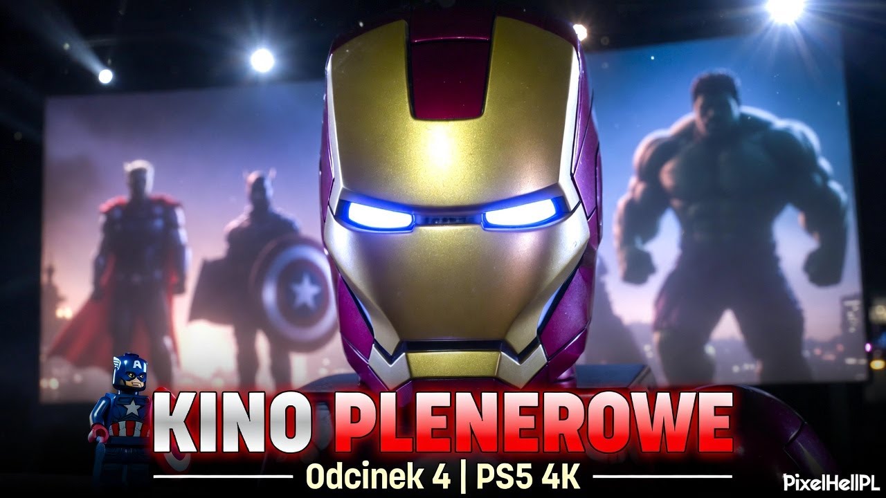 Kapitan Ameryka kontra… kino plenerowe?! 🛡️ LEGO Avengers PL – Odcinek 4 (PS5 4K)