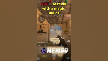 ACE and the last kill with a magic bullet ! #cs2 #ace #mirage #magic #bullet