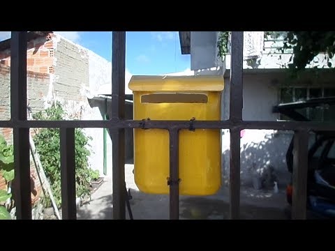 Vídeo: Como faço para construir uma caixa de correio de tijolos?