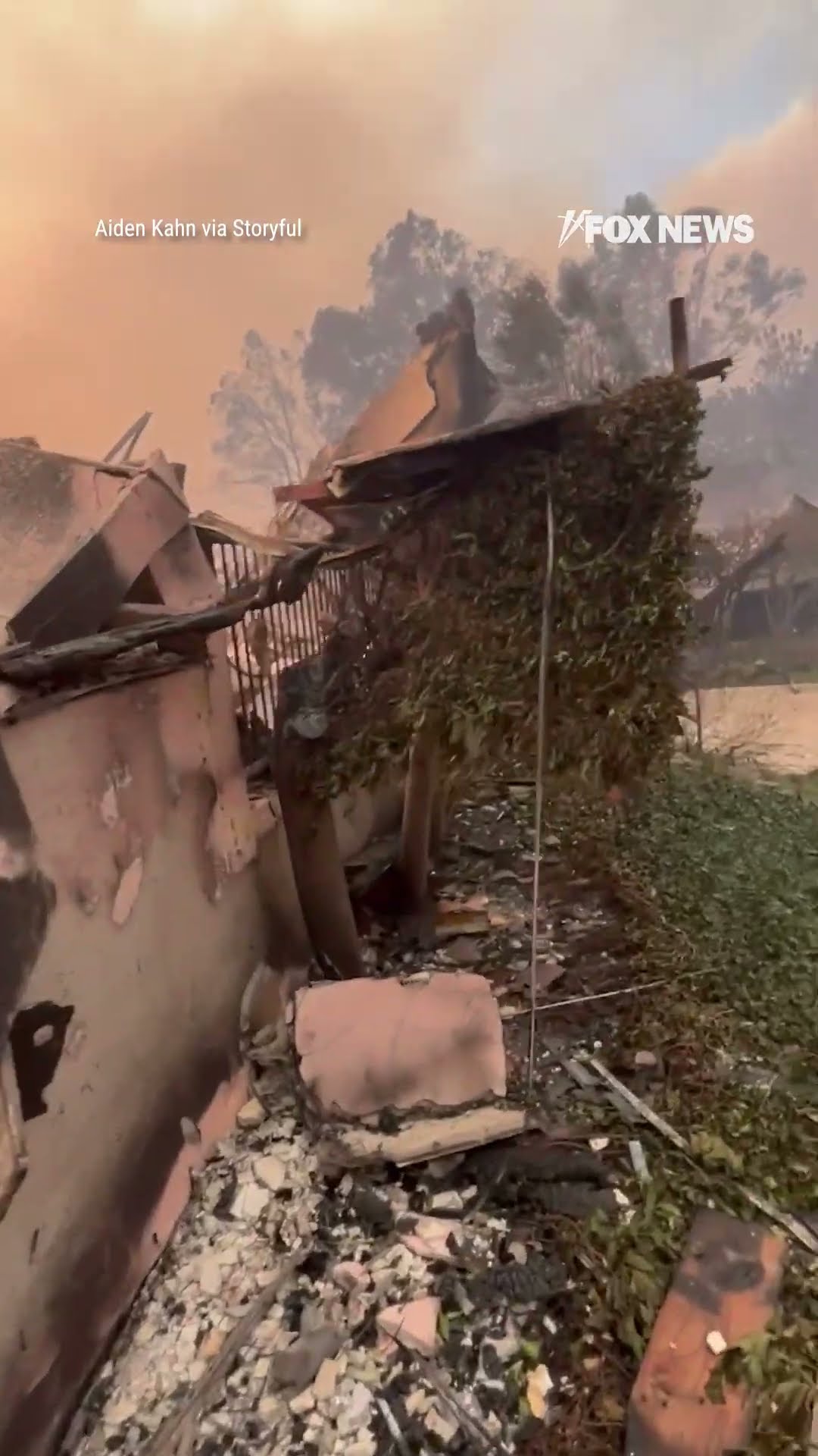California resident returns to find home destroyed by raging wildfires