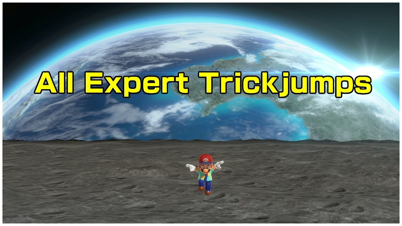 [Super Mario Odyssey] All Expert Trickjumps
